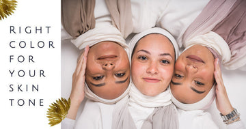 Picking the best hijab color for my skin tone
