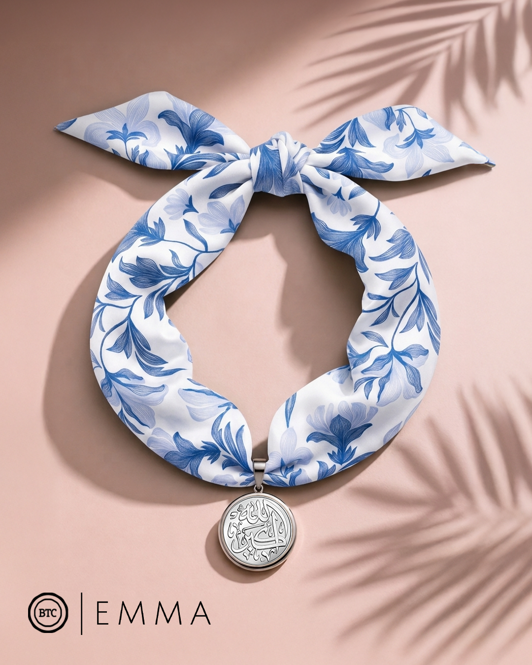 10g BTC Silver Coin - on EMMA Satin Twilly