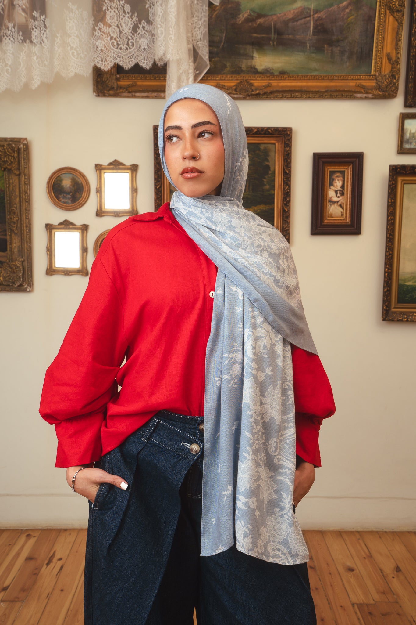 Denim Lace