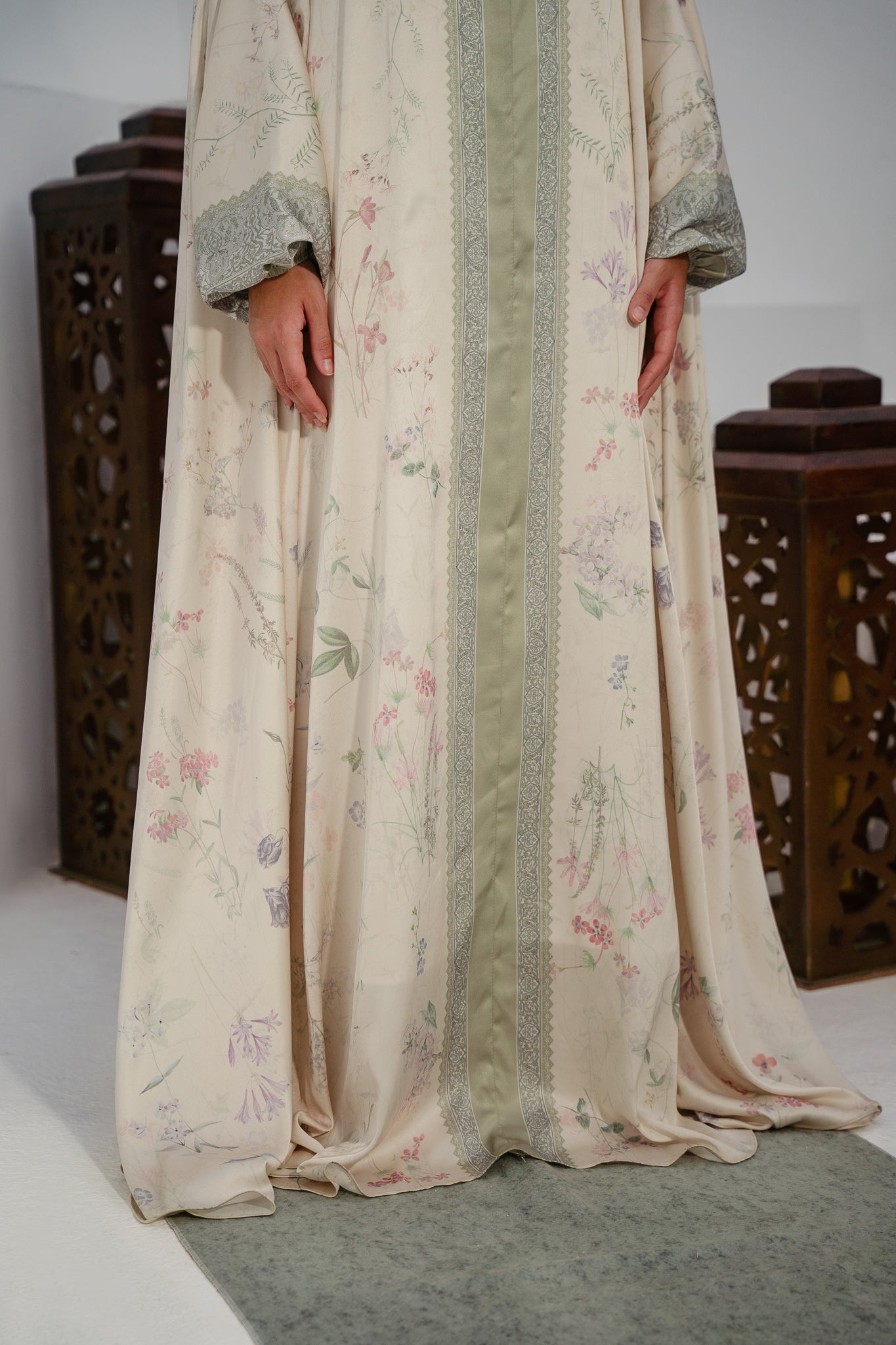 Fajr Premium Satin Prayer Gown