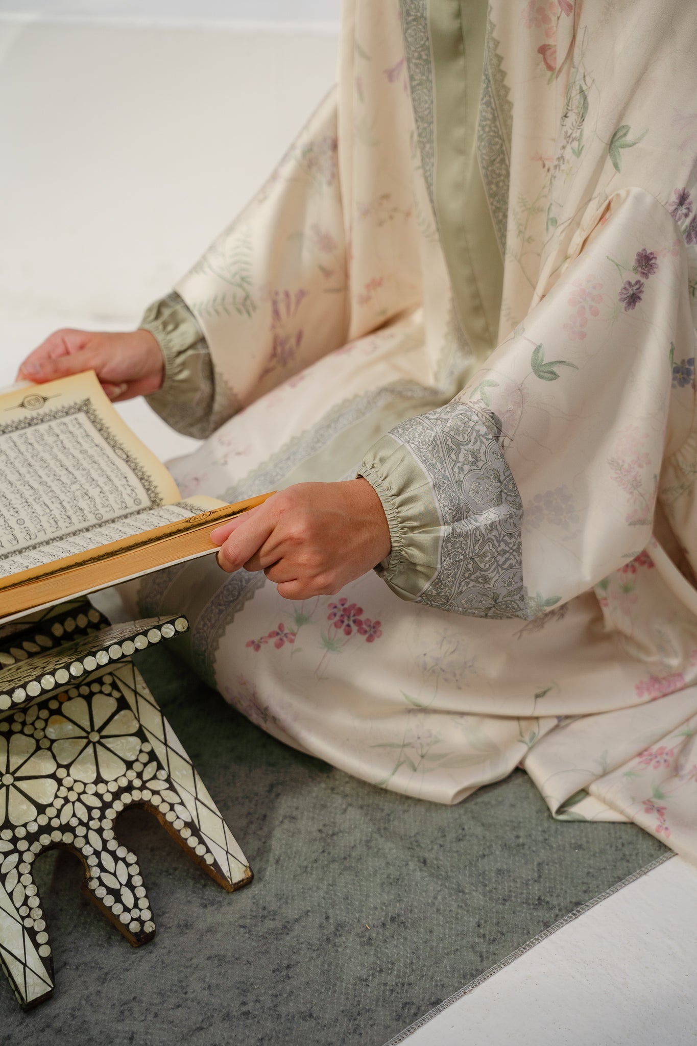 Fajr Premium Satin Prayer Gown