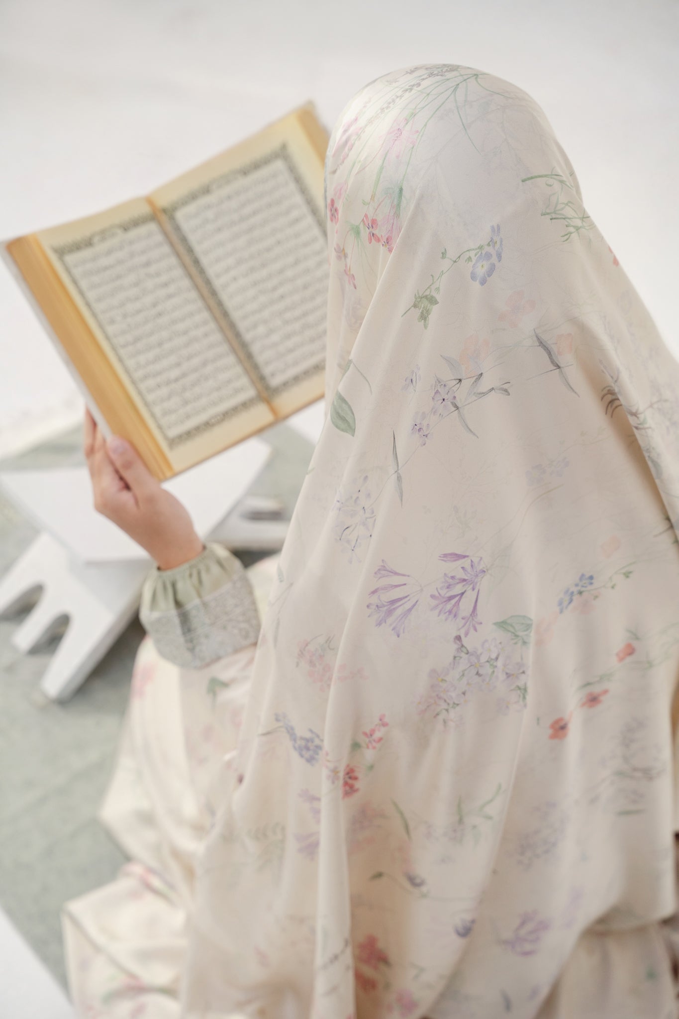 Fajr Premium Satin Prayer Gown