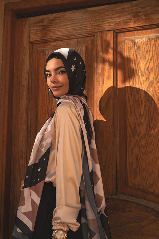 Layal in Satin