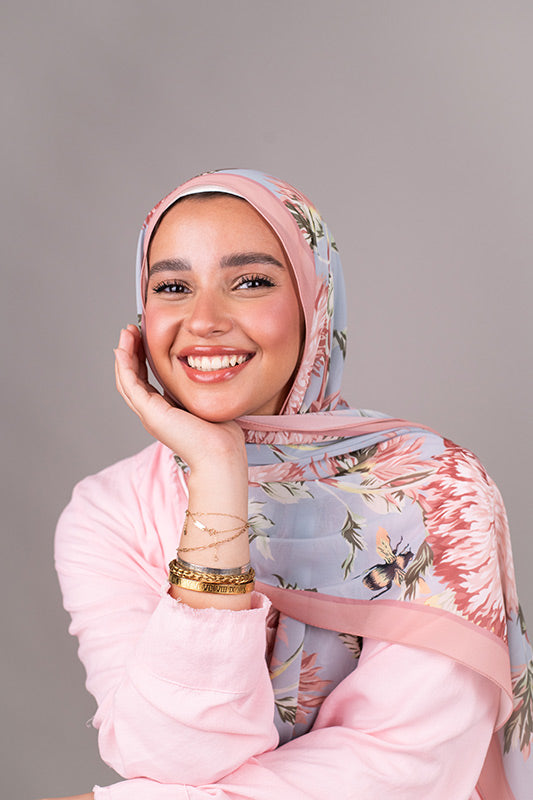 Honey Blooms in Chiffon