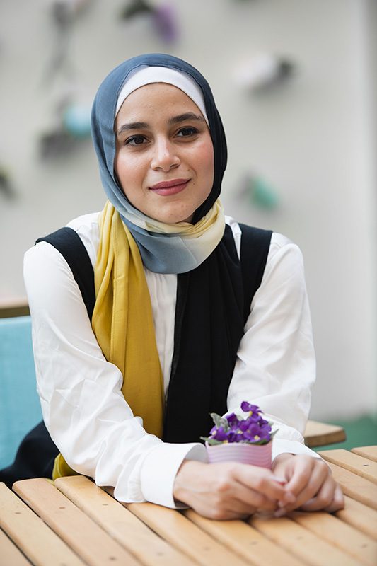 Hijabi Model in EMMA Scarf Masala Nights
