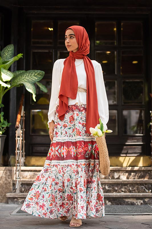 4 Best Hijab Maxi Skirts Styling Ideas - EMMA