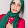 Jade Elegance by EMMA. Colors: emerald green hijab