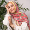 Liling by EMMA. Premium fuscia and yellow hijab