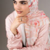 Pink Panther by EMMA. Hijab colors: pink, rose, and white.