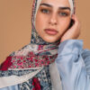 Enchanted Roses by EMMA. Colorful printed chiffon hijab.