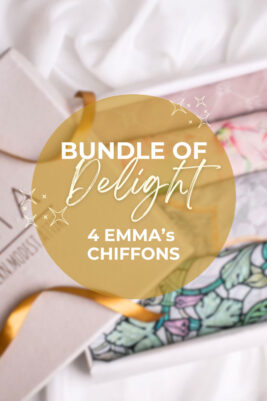 Bundle of Delight by EMMA. 4 chiffon hijabs with a reduced price for a limited time!